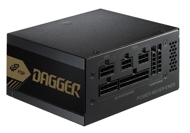 FSP anuncia la llegada de las FPS Dagger de 500W y 600W con certificado 80Plus Gold fsp dagger 500w - FSP anuncia la llegada de las FPS Dagger de 500W y 600W con certificado 80Plus Gold