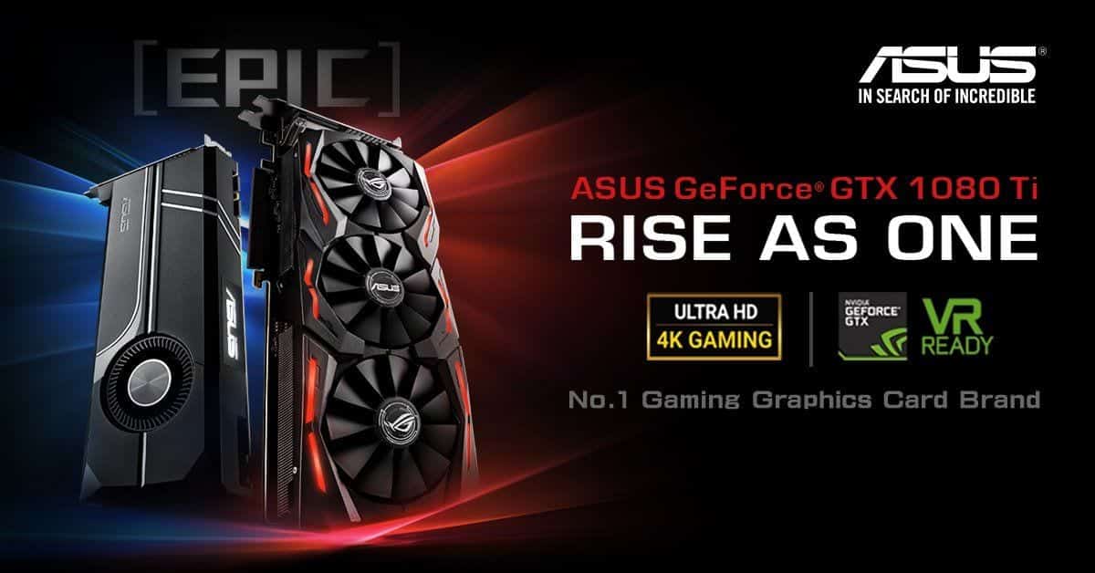 ASUS Custom ROG STRIX GeForce GTX 1080 Ti and GTX 1080 Ti Turbo Graphics Cards ASUS Custom ROG STRIX GeForce GTX 1080 Ti and GTX 1080 Ti Turbo Graphics Cards