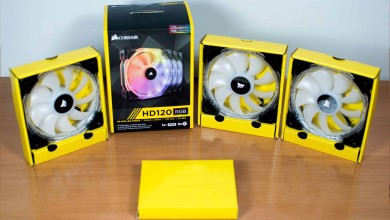 Corsair Vents HD120 Pack HS