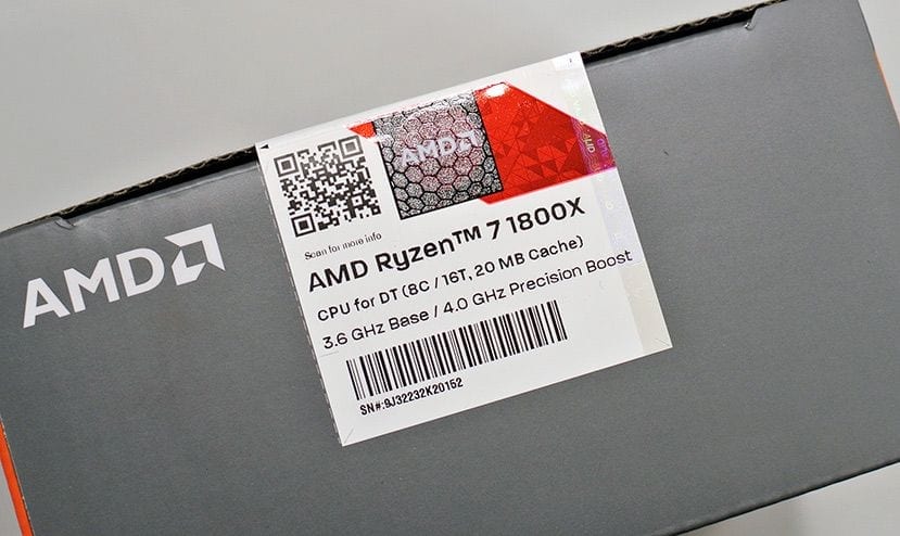 AMD Ryzen 7 1800X