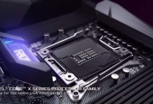 ASUS X299 LGA2066 socket