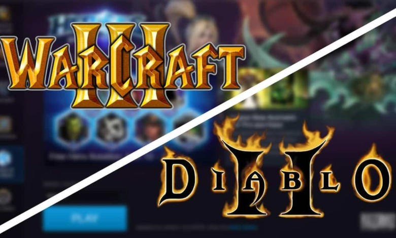 warcraft starcarft diablo