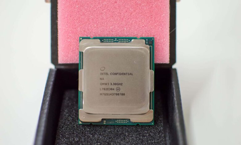 i9 7900x CPU en caja