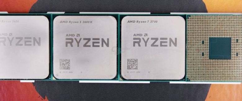 AMD Ryzen 7 2700 Ryzen 5 2600
