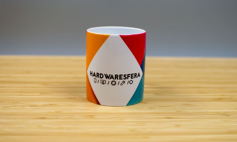 Taza de HardwarEsfera frontal