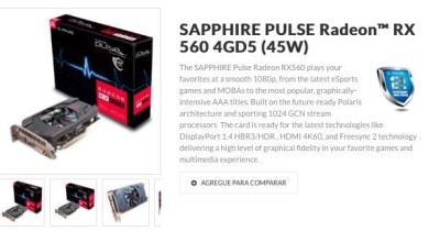 Sapphire RX 560 Pulse