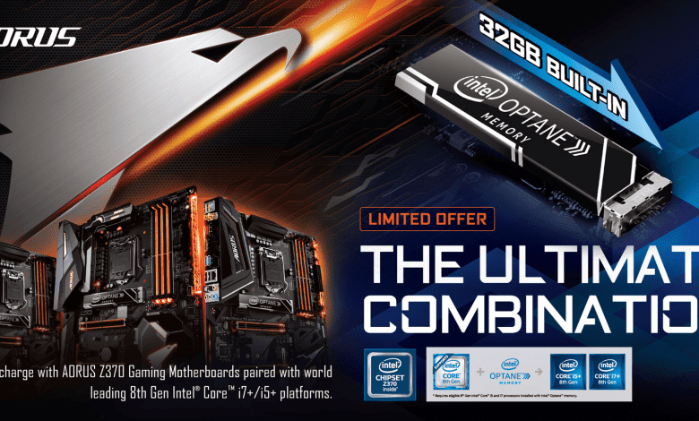 gigabyte aorus intel optane placa base