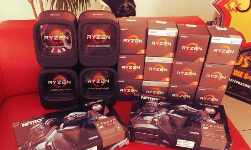 amd ryzen vega polaris hardware videojuegos