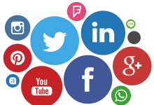 redes sociales twitter facebook internet