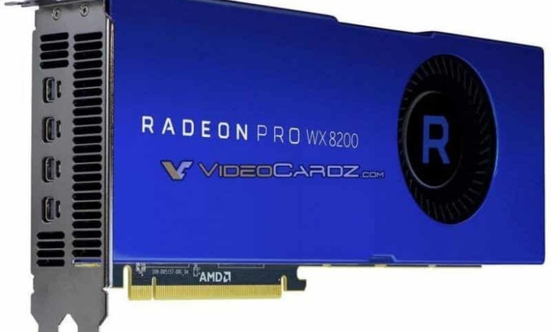 amd radeon Pro WX 8200