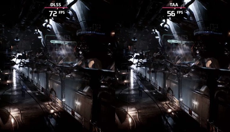 Nvidia rtx 2080 ti DLSS TAA Infiltrator 3