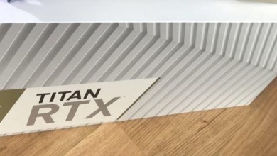 Nvidia GeForce TITAN RTX box