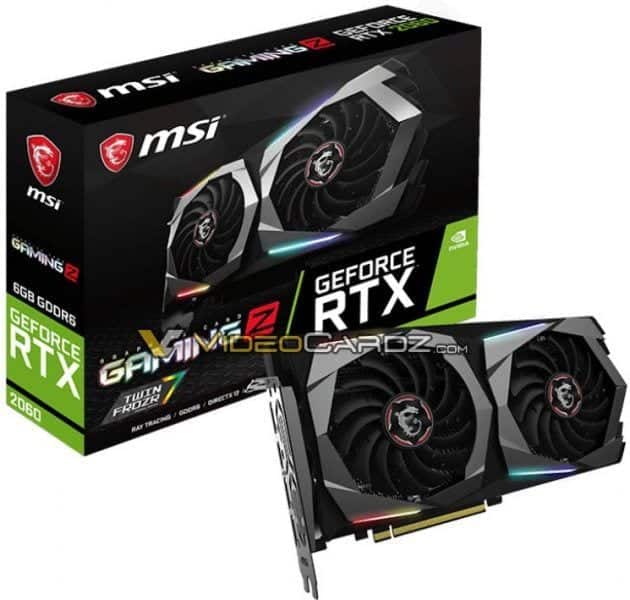 MSI RTX 2060 Gaming Z