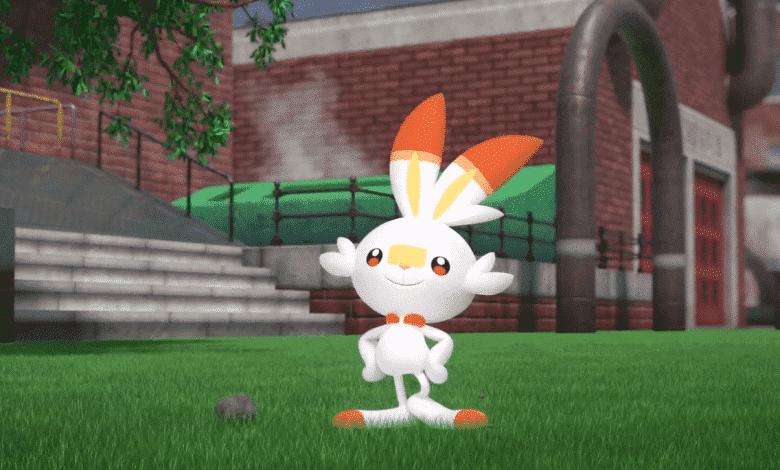 Pokémon espada y escudo scorbunny