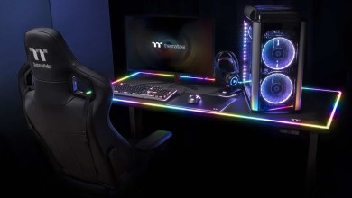 thermaltake LEVEL 20 RGB BattleStation Gaming Desk portada