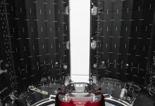 spacex falcon 9 tesla roadster