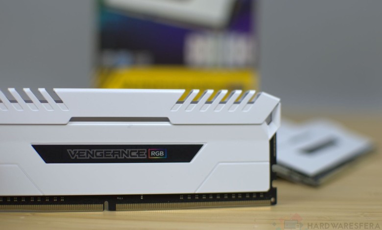 Memorias Corsair Vengeance RGB White ram