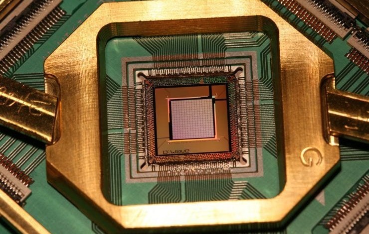D Wave 2000Q ordenador cuantico qubit