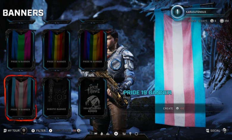 Gears 5 LGBT