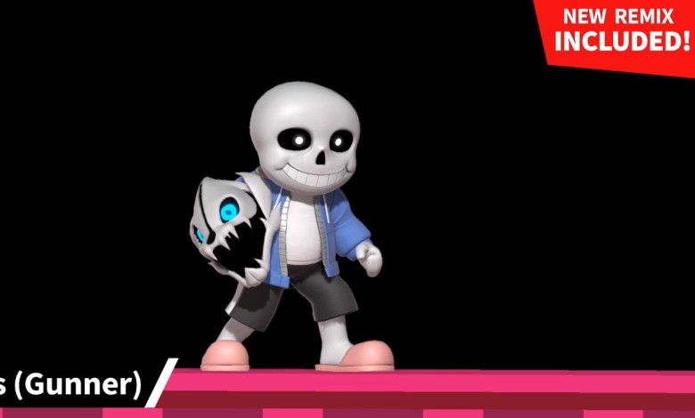 Sans Undertale Super Smash Bros Ultimate