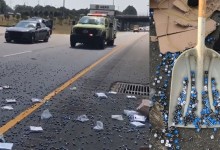 carretera dados incidente