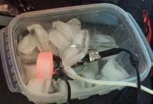 raspberry pi 4 hielo