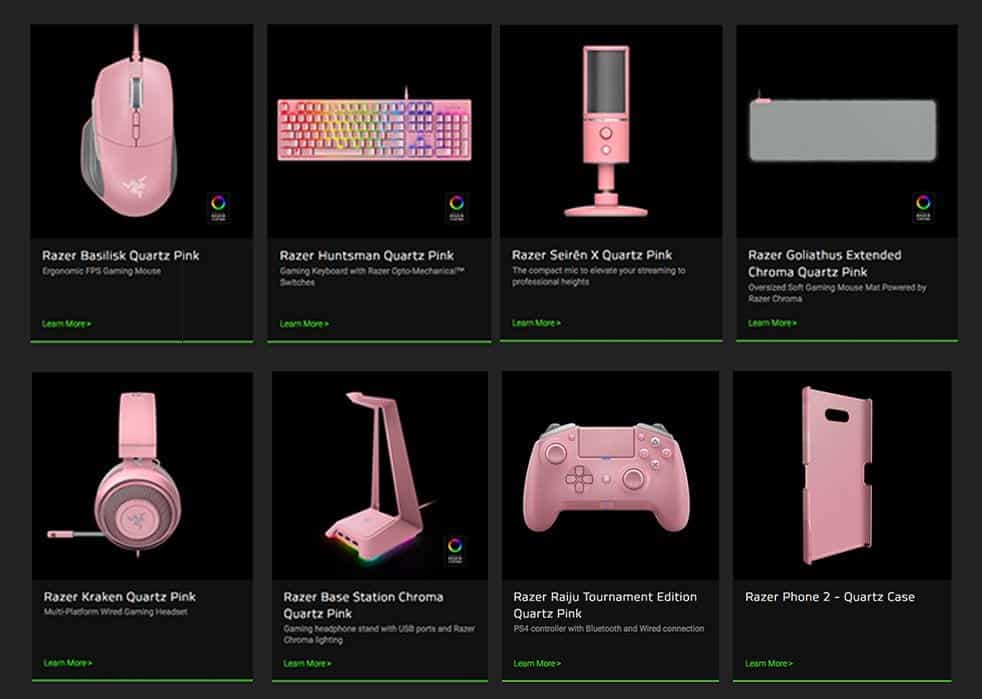 Razer Rosa Quartz