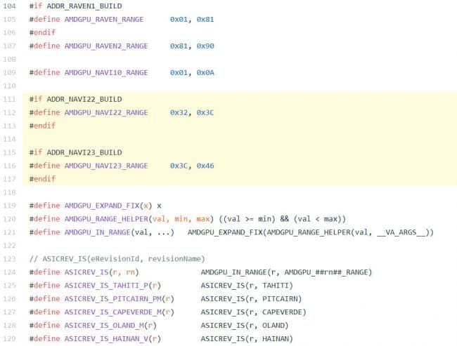 amd navi 22 navi 23 linux