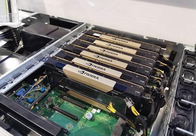 nvidia tesla v100s