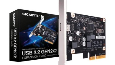 gigabyte usb 3.2 gen2x2 pcie x4