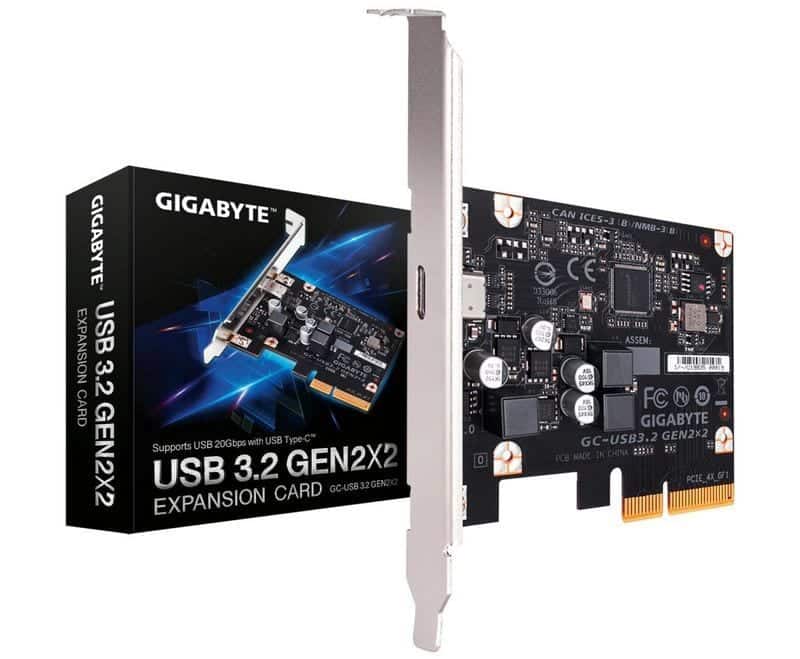 Gigabyte anuncia la pronta disponibilidad de la tarjeta USB 3.2 Gen2