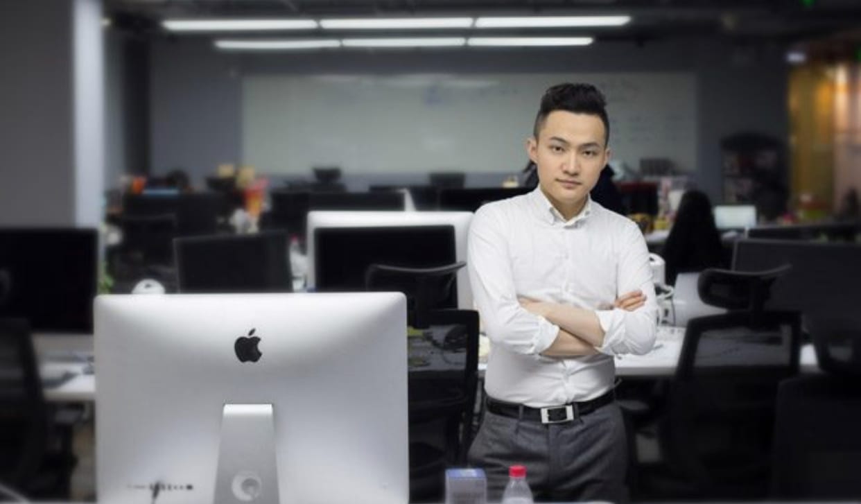 Justin-Sun-en-TRON trx ceo fundador