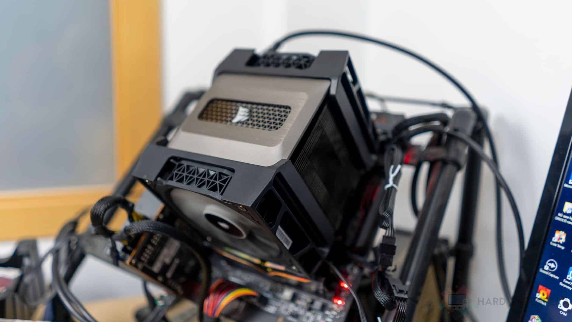 Corsair A500 benchmark lateral