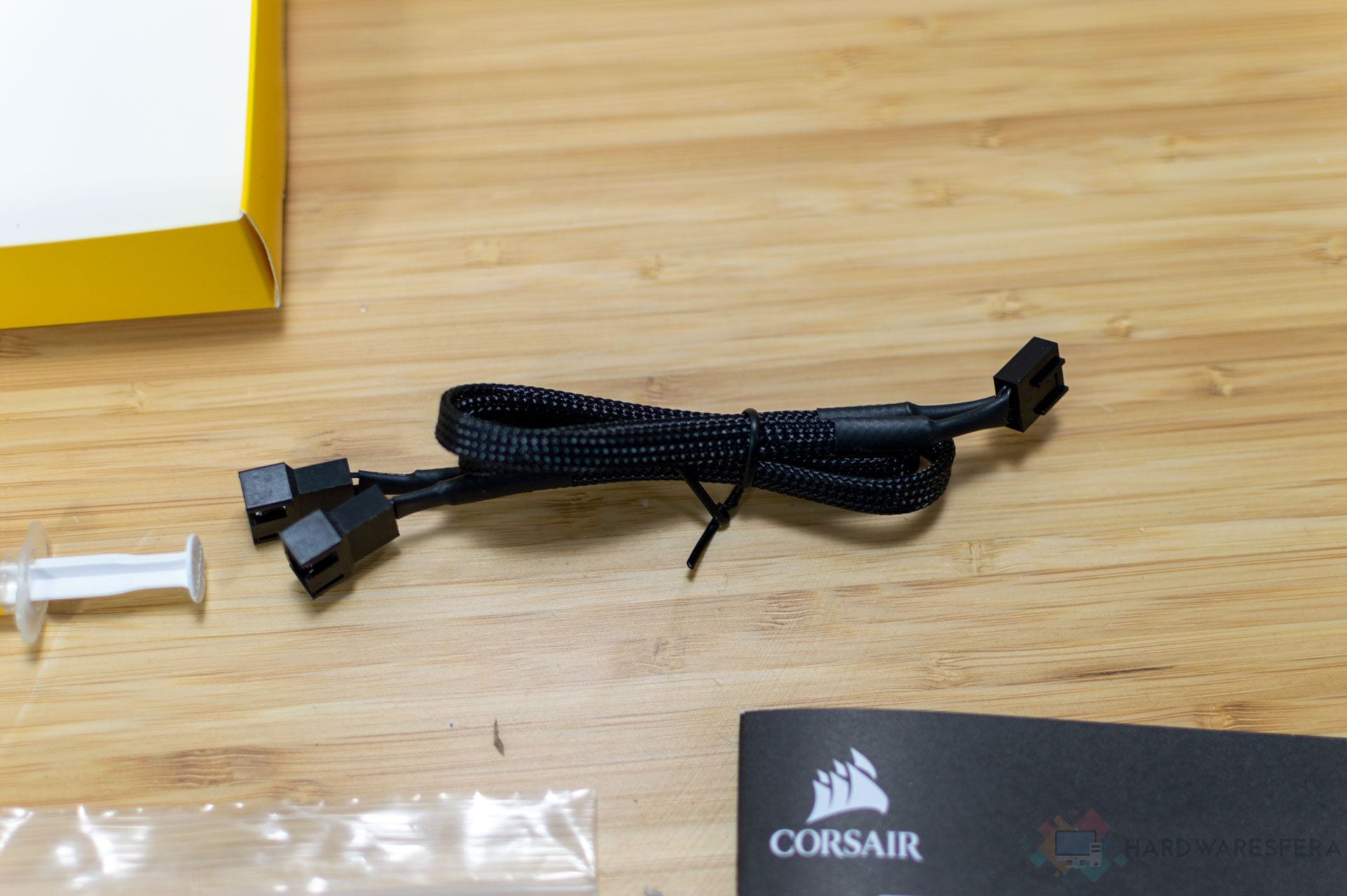Corsair A500 alargador ventiladores