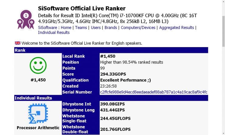 Intel Core i7-10700K