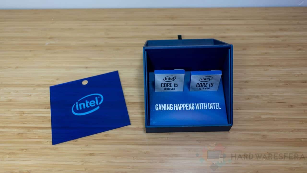 Intel Core i9-10900K y Core i5-10600K kit de review