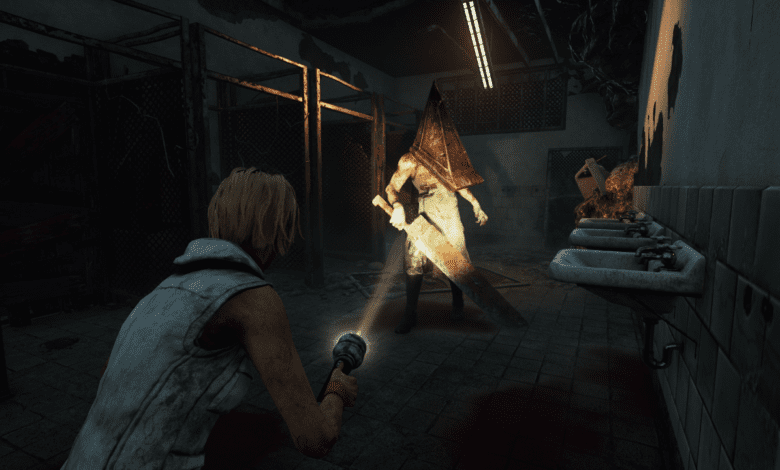 dead by daylight silent hil pyramid head heather mason