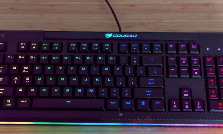 teclado cougar aurora s rgb