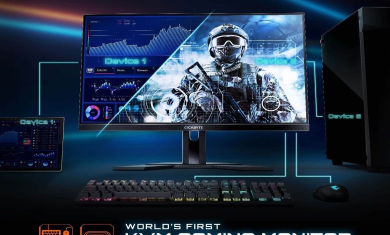 gigabyte-M27F-Gaming-Monitor-kvm-monitores