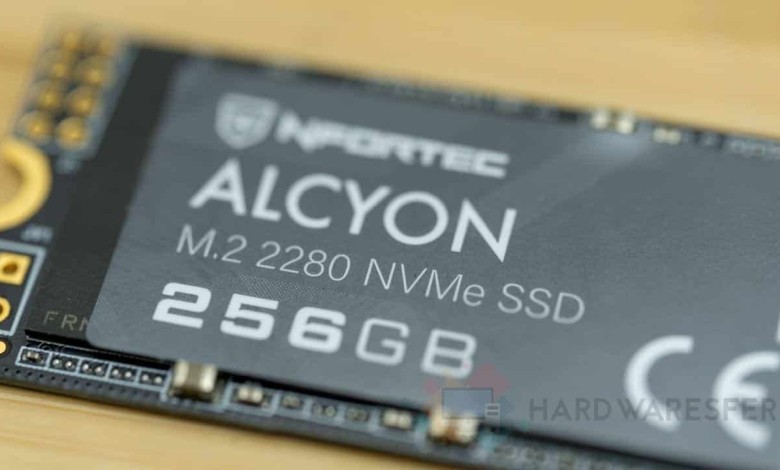 Nfortec Alcyon M.2 SSD NVMe 256gb capacidad controladora