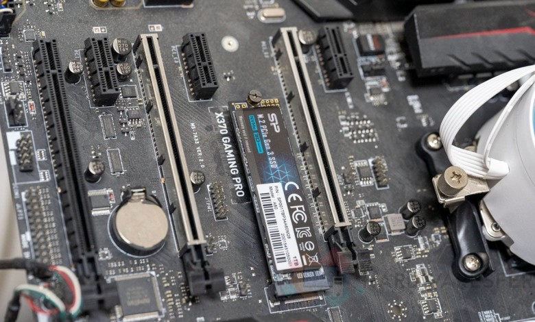 SSD M.2 NVME Silicon Power SP PCIe 1TB placa base