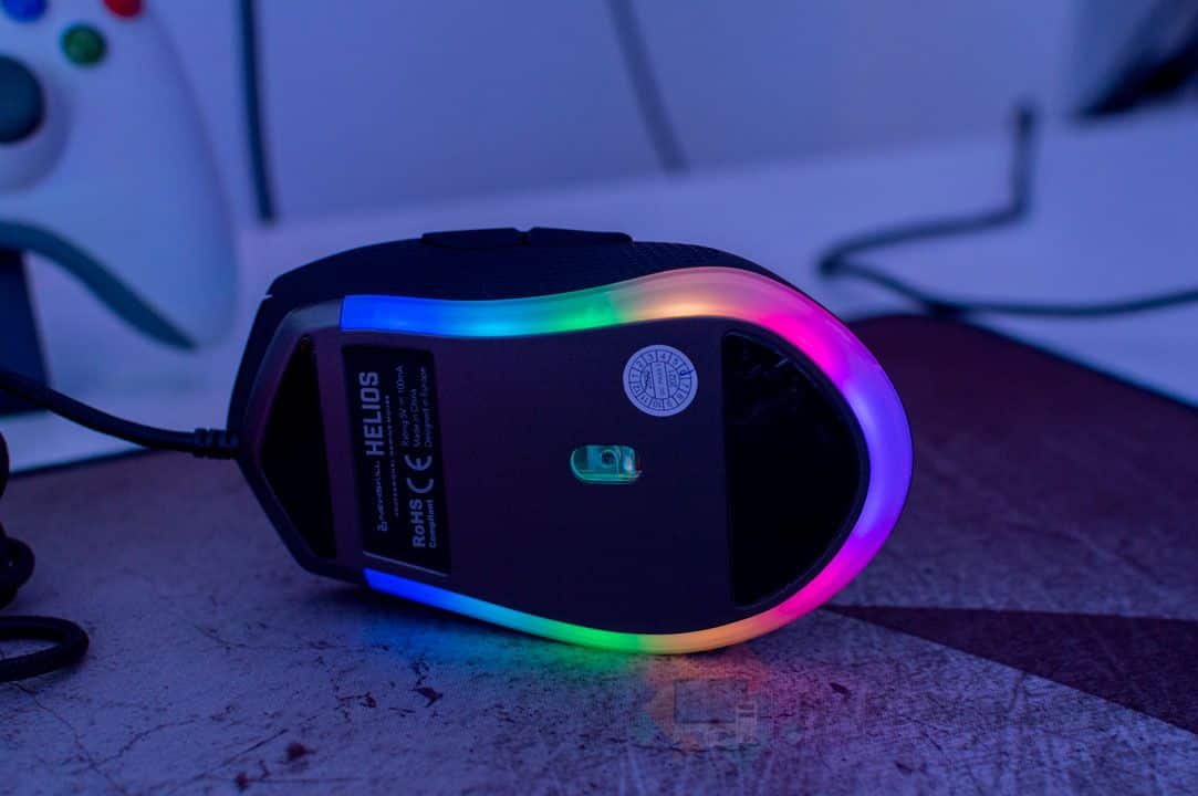 Raton NewSkill Helios inferior rgb