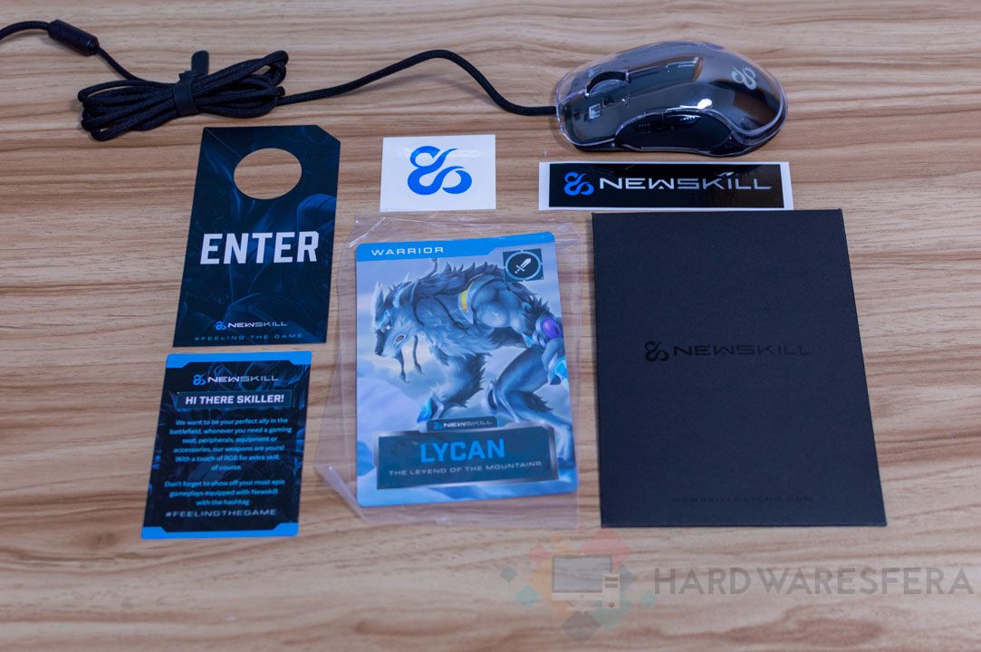 Raton gaming NEWSKILL LYCAN unboxing