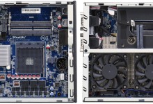ordenador Shuttle XPC DA320 interior