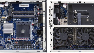 ordenador Shuttle XPC DA320 interior