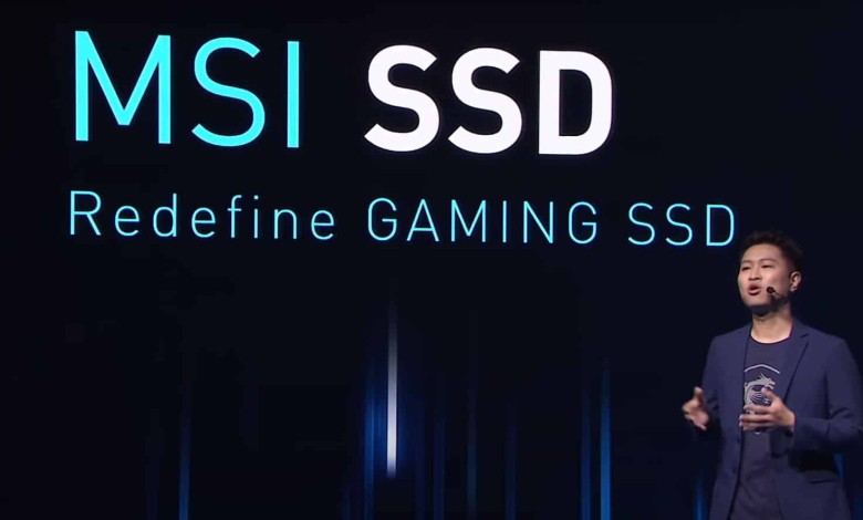 almacenamiento msi ssd nvme pcie 4.0