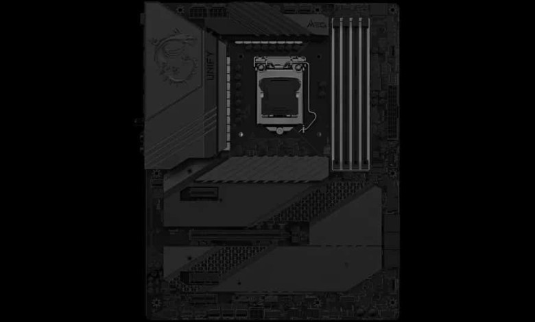 placa base msi meg z590 unify