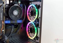 caja atx sharkoon rev200 ventiladores trasero