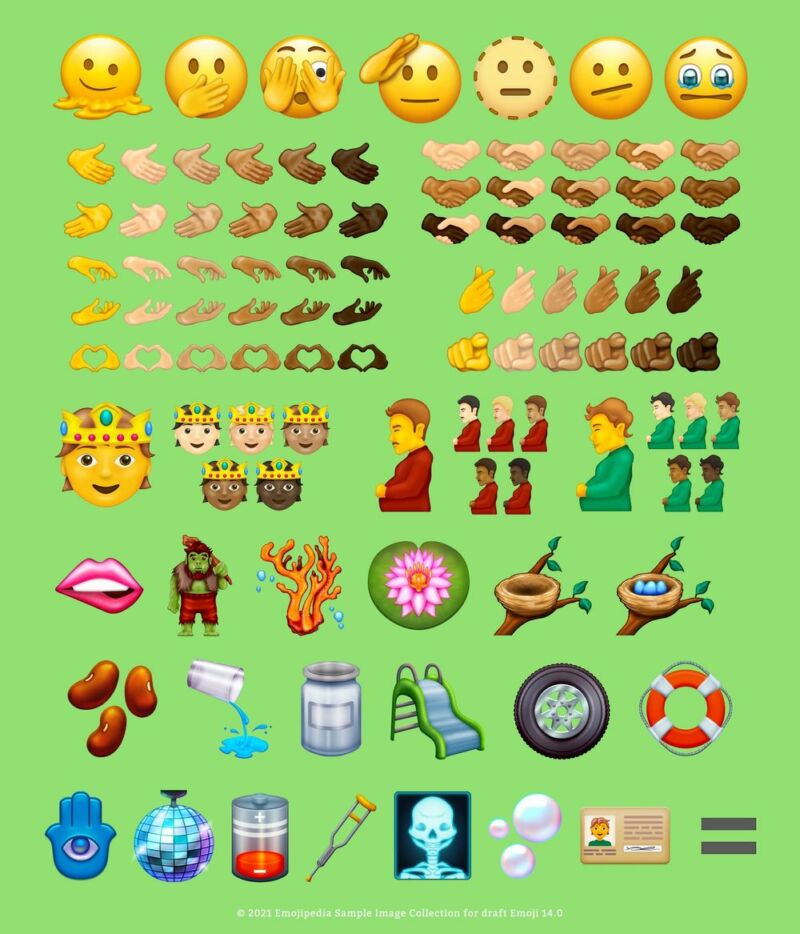 nuevos emojis emoji unicode 14 0 hombre hombres embarazzados embarazado gestos dar la mano gesto