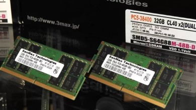 SanMax ddr5 memoria ram portatiles ultraligeros notebooks